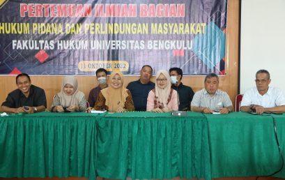 Student Research Plan Review, Criminal Law and Community Protection Section Hold Scientific Meeting