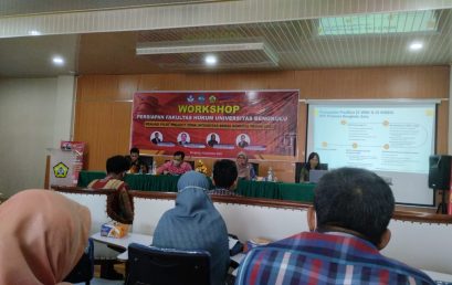 Faculty Of Law prepares for Integrity Zone
