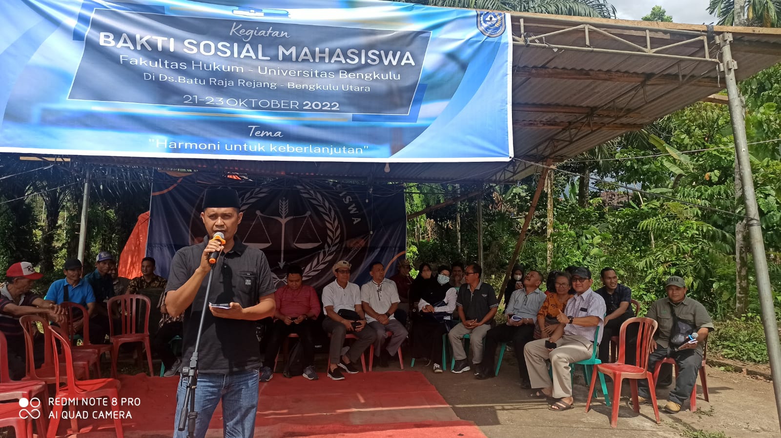 Faculty of Law Holds Student Social Service in Batu Raja Rejang Village, North Bengkulu.