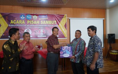Farewell Event and Giving the first salary to Freelance Daily Workers (THL) of the Faculty of Law, University of Bengkulu